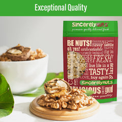 Sincerely Nuts easy eating walnuts – grab-and-go protein source.