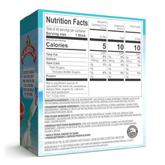 SINGLES TO GO! Caribbean Fruit Punch stick enhances water with tropical flavor.