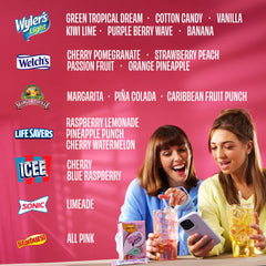 Singles To Go! Icee flavor packets add bold notes to plain water.