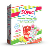 SINGLES TO GO limeade variety pack box for on the go hydration