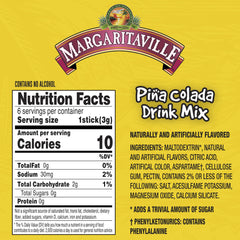 SINGLES TO GO Margaritaville packets on a desk for quick breaks.