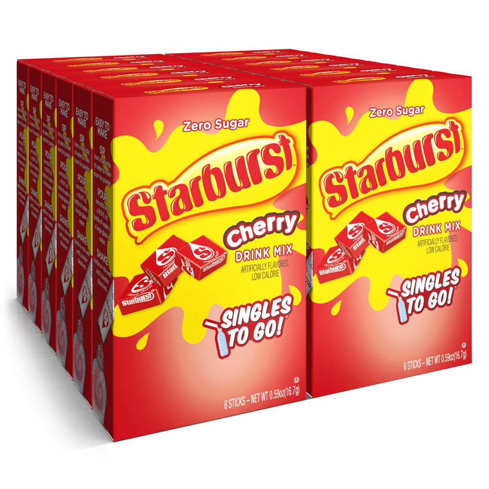 SINGLES TO GO Starburst stick offers juicy on-the-go flavor for refreshing hydration