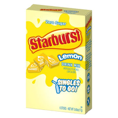 SINGLES TO GO! Starburst raspberry packet, bright flavor boost for quick treats.