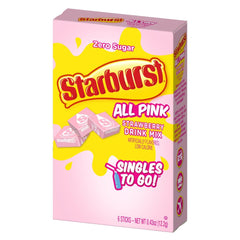 SINGLES TO GO! Starburst variety pack all flavors visible, ideal for choosing a favorite.