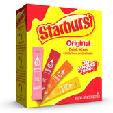 SINGLES TO GO Starburst variety pack box for on-the-go hydration.