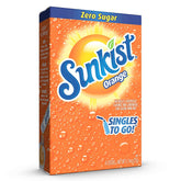 SINGLES TO GO Sunkist orange boxes shown for convenient on-the-go flavor options.