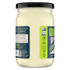 Close-up of Sir Kensington's Avocado Oil Mayo ingredients showing avocado oil.