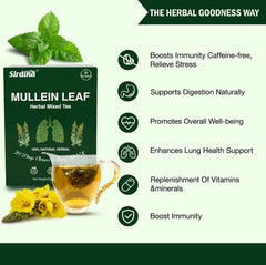 SIRDIKA Wild-harvest blend highlighting natural herbal tea with no fillers