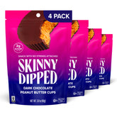 SkinnyDipped packaging highlights a keto-friendly snack option.