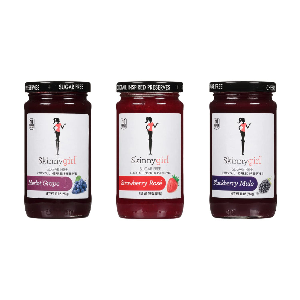 Skinnygirl Sugar Free Strawberry Jar as a low-calorie breakfast topping