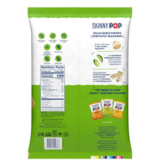 SkinnyPop Avocado Lime popcorn close-up highlights light crunch and zest