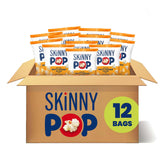 SkinnyPop White Cheddar snack pack 12ct for on-the-go convenience.