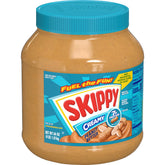 SKIPPY Creamy Peanut Butter jar with smooth texture ideal for easy spreading