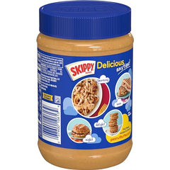 SKIPPY Super Chunk spread on toast, easy and mess-free.