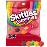 Skittles Gummies Original packaging with twelve bags, great for sharing at gatherings.