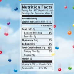 Closeup of Skittles Mash-Ups flavor palette showing bright color mix.