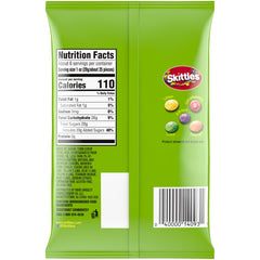 Skittles Sour Strawberry flavor close-up, inviting taste for treating during movie nights.