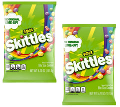 Skittles Sours two-bag pack ready for sharing.
