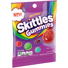 Skittles Wild Berry gummy candy bulk bags offer a colorful, shareable snack.