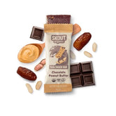 Skout Organic Chocolate Peanut Butter Bars packaging shown for wholesome school snacks