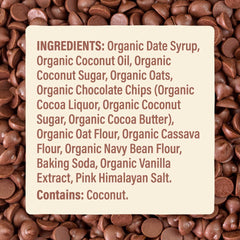 Skout Organic Oatmeal Chocolate Soft Baked Cookies packaging emphasizes organic vegan and gluten-free attributes