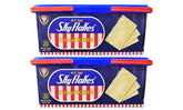 SkyFlakes cracker box front showing iconic packaging and grab-and-go appeal