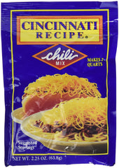 Skytime Cincinnati Chili Mix Packets front view, convenient weeknight dinner option