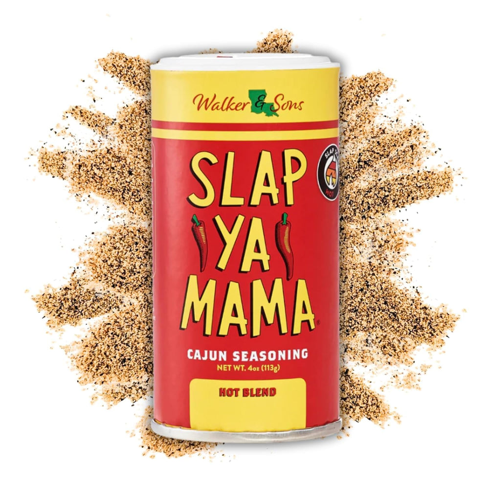 Slap Ya Mama Cajun hot 4oz bottle ready for bold grilling flavor.
