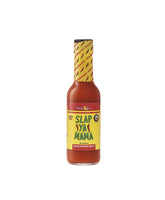 Slap Ya Mama hot sauce bottle front delivering bold Cajun flavor.