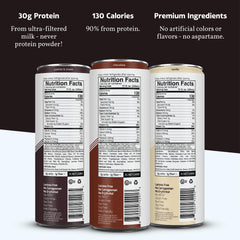 Slate Milk Ultra Protein Shake vanilla can, lactose-free and low sugar