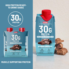 SlimFast Essentials nutrition label close-up highlighting vitamins and minerals.