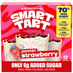 SMART TART strawberry frosted toaster pastry box for quick healthy breakfasts.