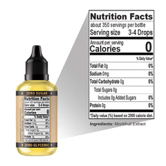Smart138 Monk Drops micro dropper enables exact, few-drop sweetening
