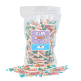 Smarties tropical candy rolls two-pound bag shown for bulk snacking and gifting.