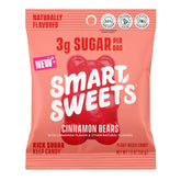 SmartSweets Cinnamon Bears pack of 14 bags with low sugar per serving.