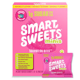 SmartSweets Sourmelon Bites pack shown as an eight-pouch multipack for easy on-the-go snacking