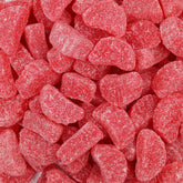 Smarty Stop red cherry slice wedges pack front for sharing and snacking.