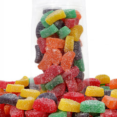 Smarty Stop Assorted Slice Wedges: soft, chewy texture ideal for desserts.