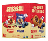 Smash Foods Snack Bites Variety Pack front view; two flavors ready for on-the-go snacking.