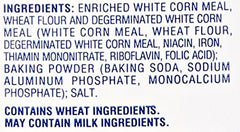 Smucker's Martha White corn meal mix in bowl ready for easy batter.