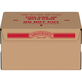 Smucker's 1oz portion cup for precise breakfast syrup serving.