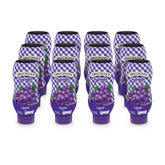 Smucker's Grape Squeezable Jelly bottle for mess-free breakfasts.