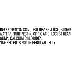 Smucker's Low Sugar Concord Grape Jelly spread on toast for a quick snack.