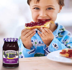 PB&J moment with Smucker's jam and peanut butter showcasing classic flavor pairing