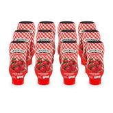 Smucker's Squeeze Strawberry Spread bottle front, ready for breakfast