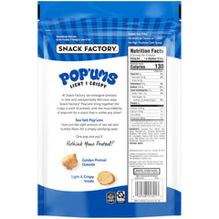 Snack Factory Pop'ums sea salt pretzel snacks at a picnic, ready to share.