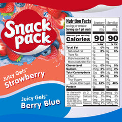 Snack Pack Juicy Gels cups stacked for lunchbox on-the-go snacking