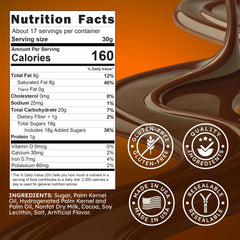 Snackathon dark coating melting wafers in bulk bag for rich dessert coating