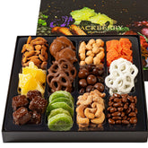 Snackberry premium gift box packaging, ideal for gifting occasions.