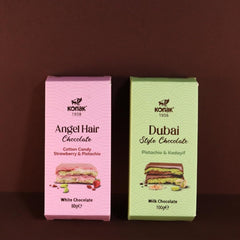 SNACKSIFY TREATS Angel Hair Dubai Bar gift-ready packaging for special occasions